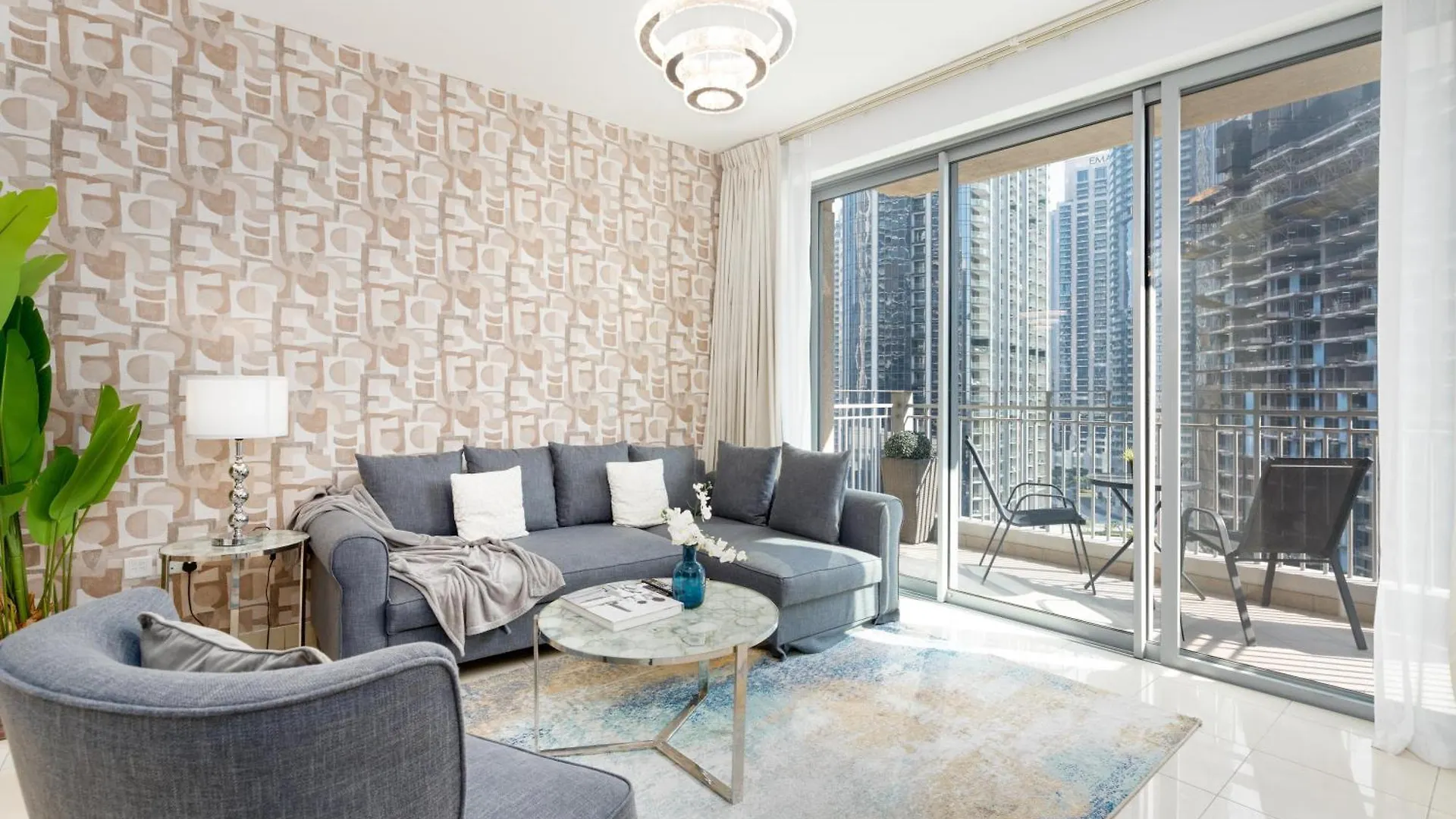 Ultimate Stay 2 Bedroom Next To Burj Khalifa With Opera With Fountain Views Dubaj Spojené arabské emiráty
